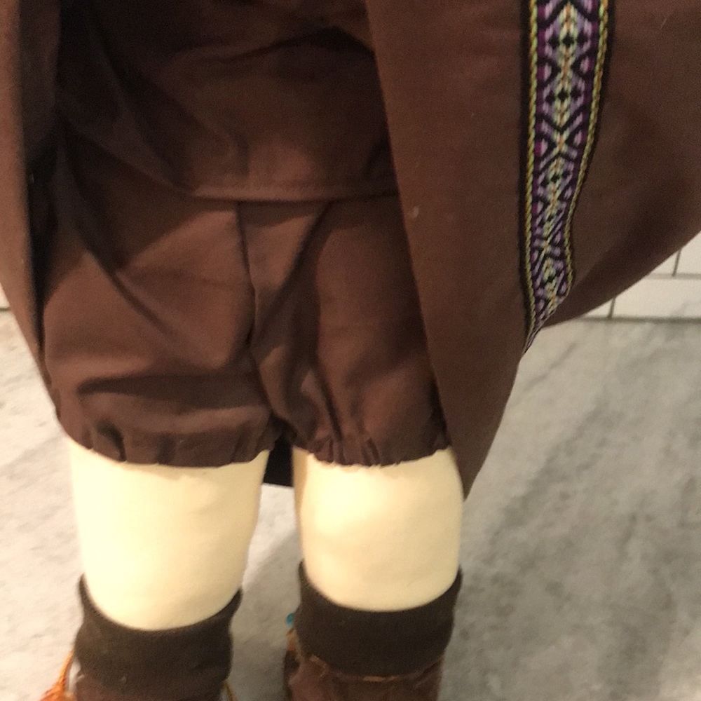 Vintage Time Out Doll Native American Girl 26 Inches 1980s Hide and Seek Indian - Picture 6 of 8
